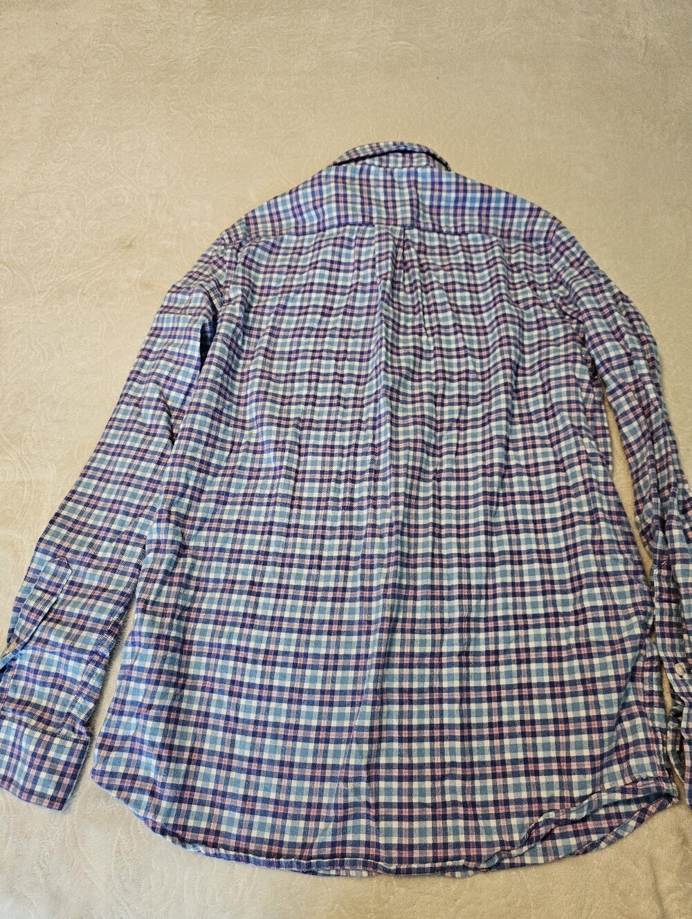 Lot of 2 Boys Vineyard Vines Whale Shirt Plaid Button Down Long Sleeve Large - Picture 4 of 15